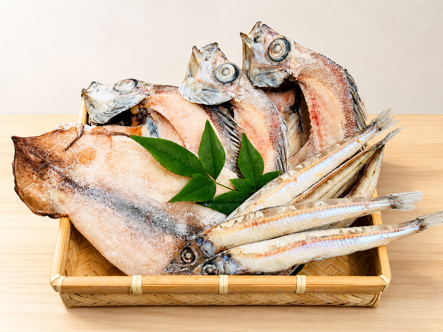 駿河湾の干物食べ比べセット（メギス・ツボダイ・イカ）